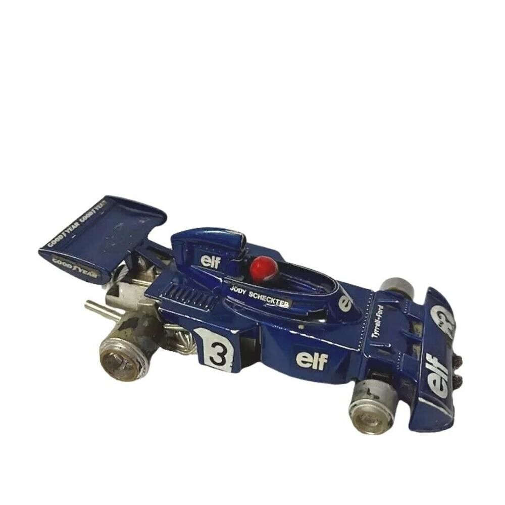 Vintage Polistil Tyrrell-Ford Ferrari Racing Car Toy F1 3 Jody Scheckter Italy - Picture 4 of 6